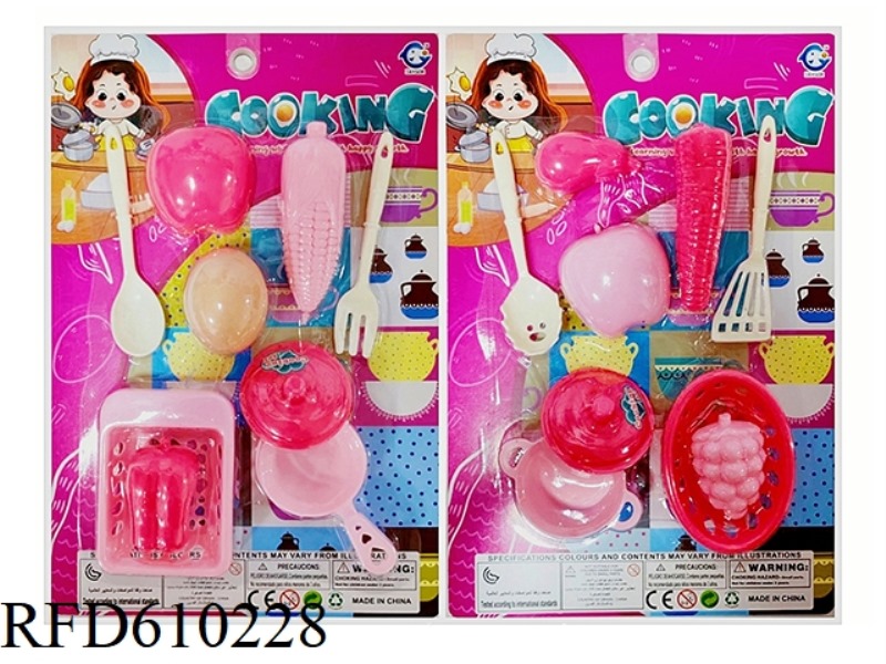PLAY HOUSE TABLEWARE KIT 2 MIXED