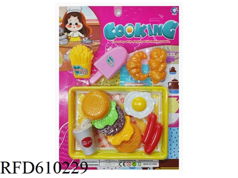 PLAY HOUSE BURGER KIT