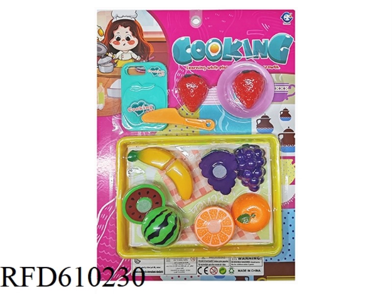 PLAY HOUSE CAN CUT FRUIT KIT