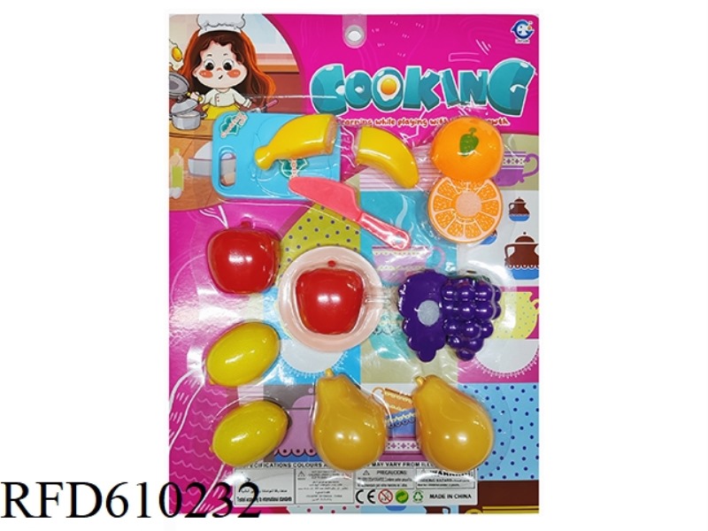 PLAY HOUSE CAN CUT FRUIT KIT