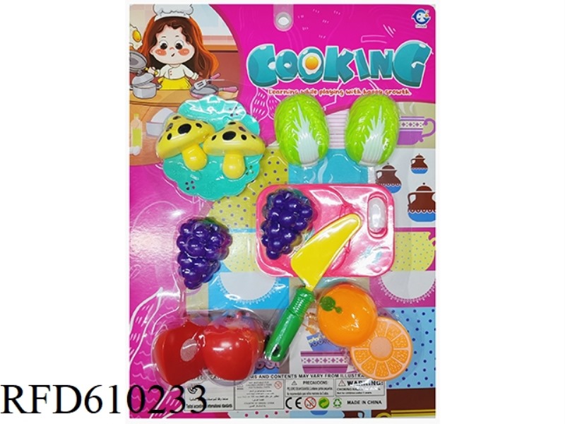 PLAY HOUSE CAN CUT FRUIT KIT
