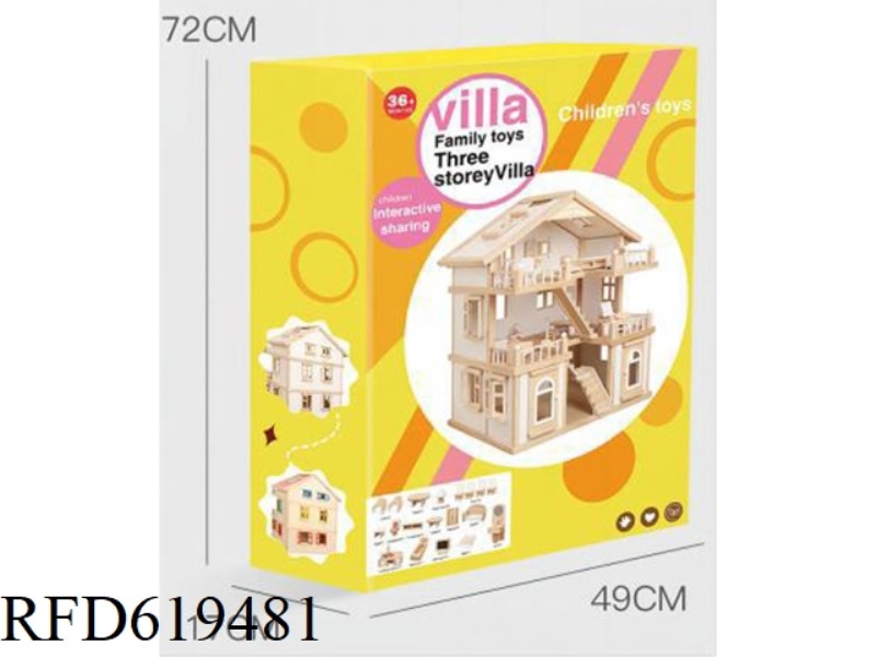 SPAIN SOLID WOOD VILLA