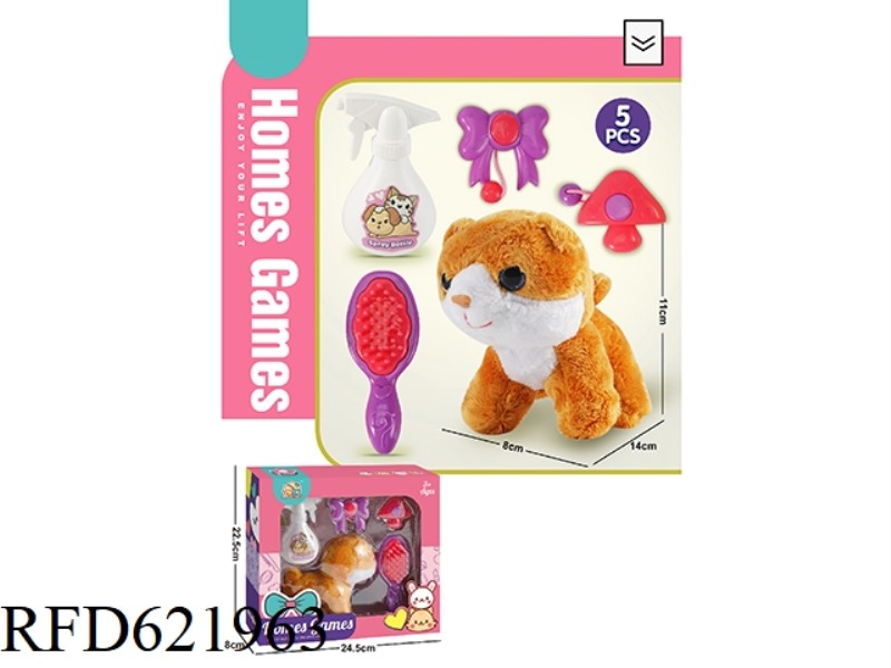 PET SERIES: PET CAT GROOMING SET