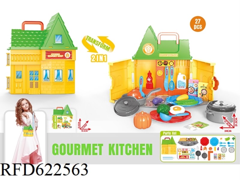VILLA KITCHEN OVER 27PCS