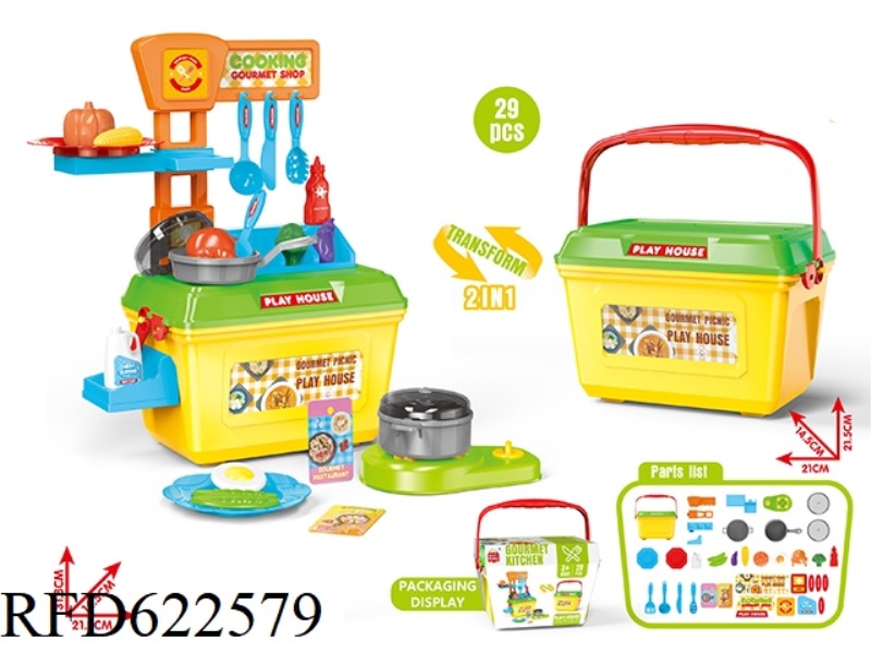 KITCHEN EVERY SUITCASE 29PCS