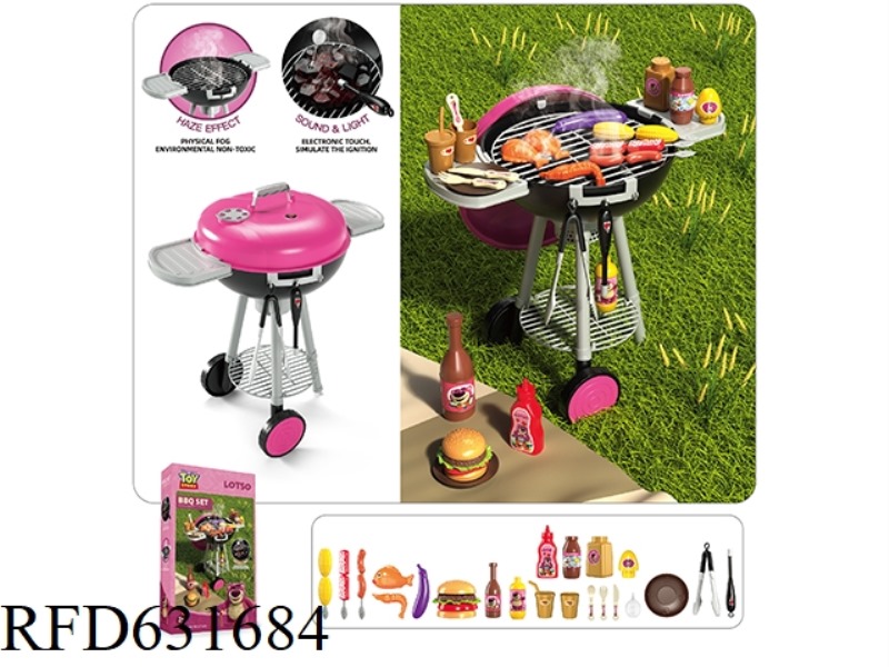 SMOKING GRILL. - STRAWBERRY BEAR