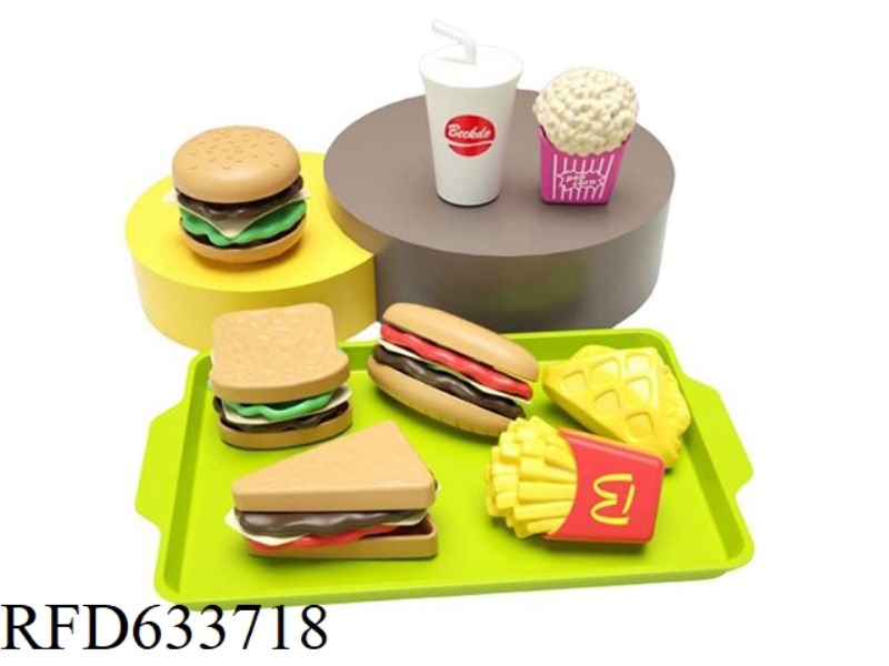 FOOD CUTLERY MINI DETACHABLE COKE BURGER