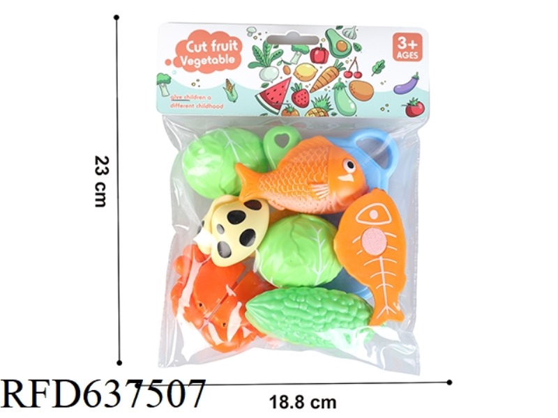 VEGETABLE AND SEAFOOD SET