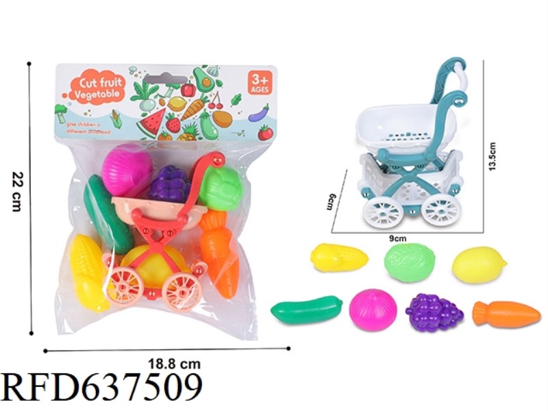 MINI SHOPPING CART SET
