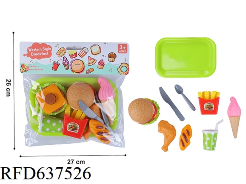 ROUND BURGER 9-PIECE SET