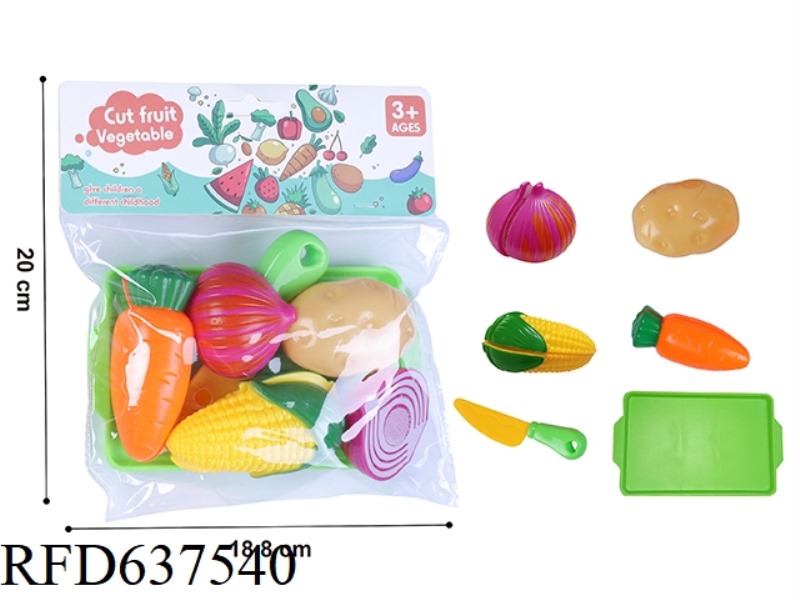 VEGETABLE STORAGE TRAY 6-PIECE SET