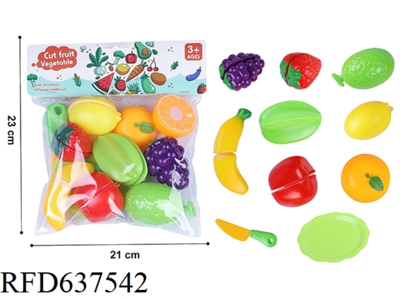 CUT FRUIT PLAYHOUSE SET
