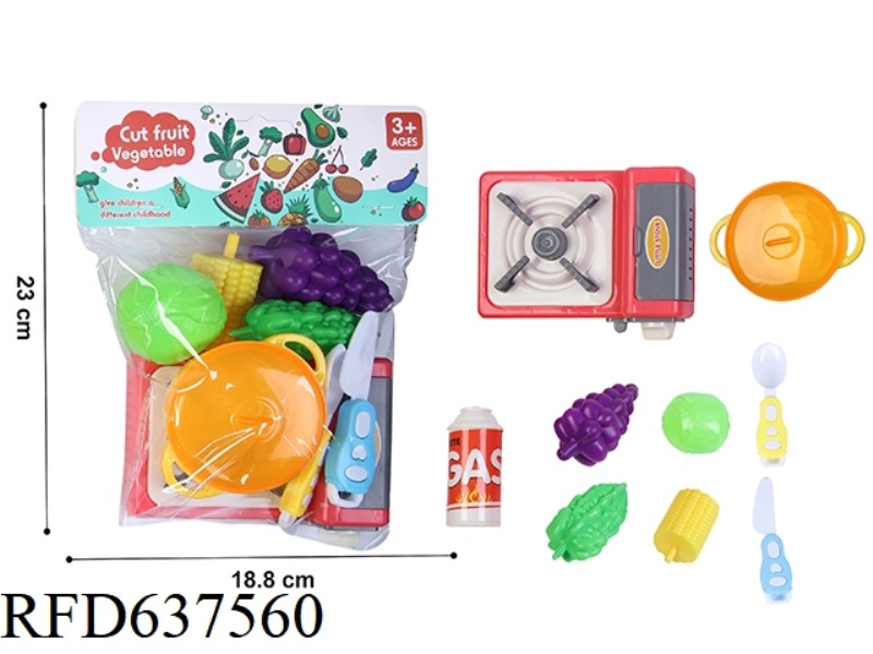 NON-CUTTING FRUIT AND VEGETABLE KITCHEN SET