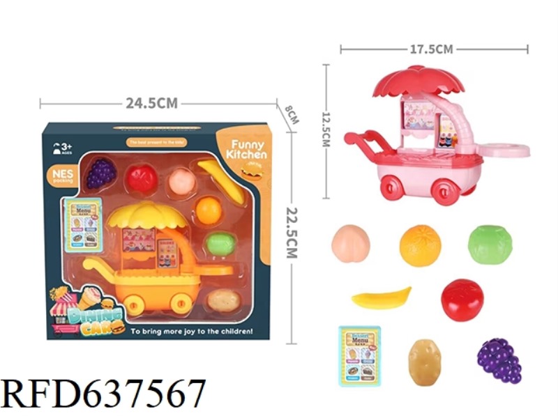 PLAY HOME FRUIT AND VEGETABLE FOOD TRUCK