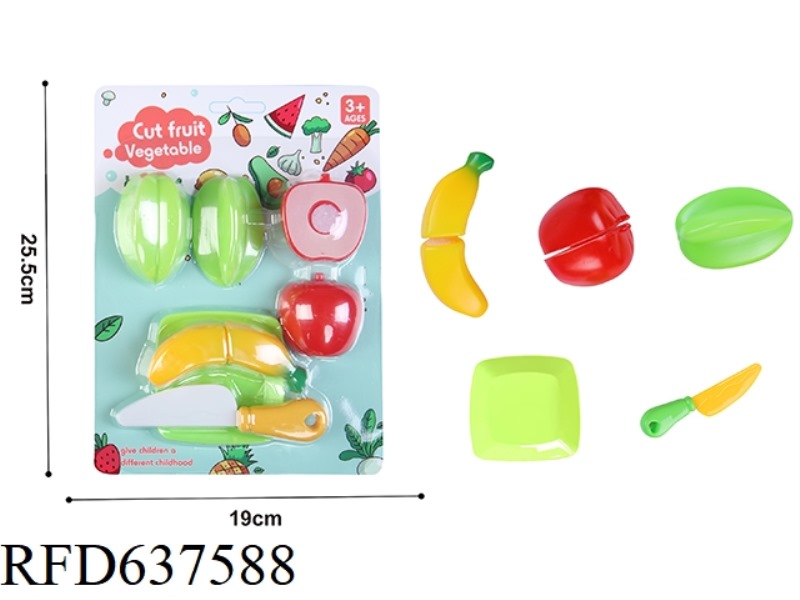 YOU CAN CUT FRUIT WHEN YOU'RE PLAYING HOUSE