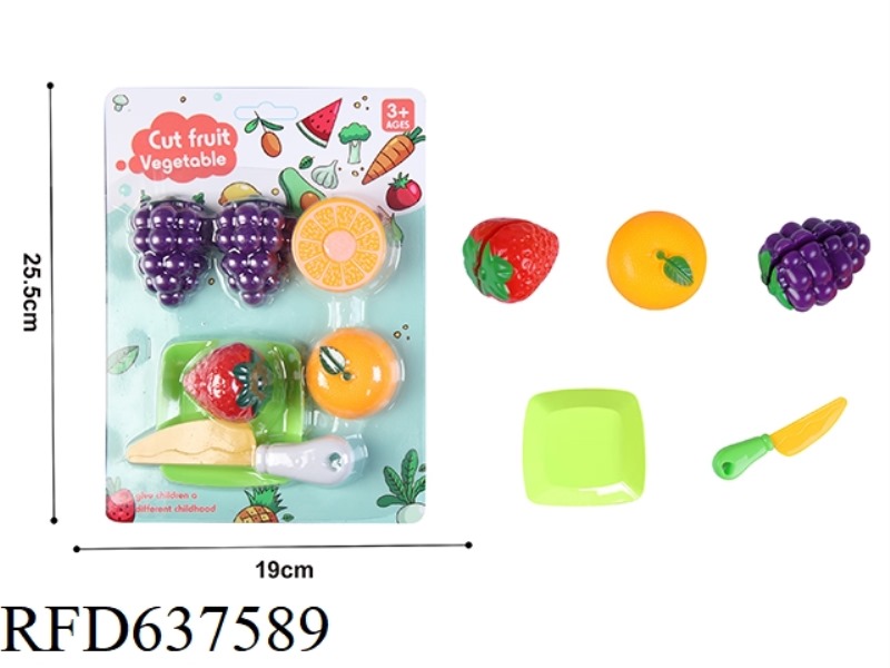YOU CAN CUT FRUIT WHEN YOU'RE PLAYING HOUSE