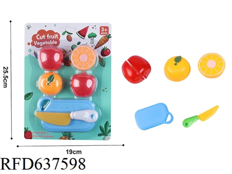 YOU CAN CUT FRUIT WHEN YOU'RE PLAYING HOUSE