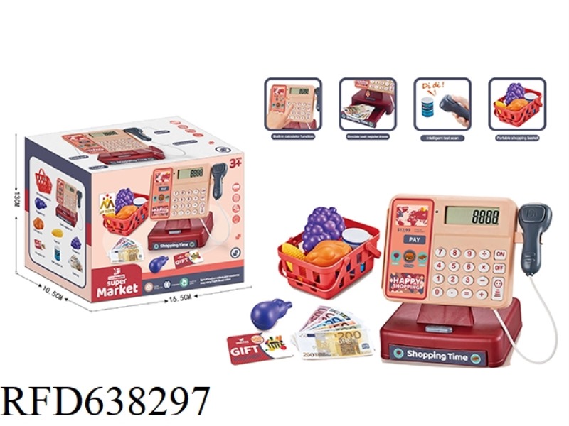 SIMULATION CASH REGISTER FRUIT SET