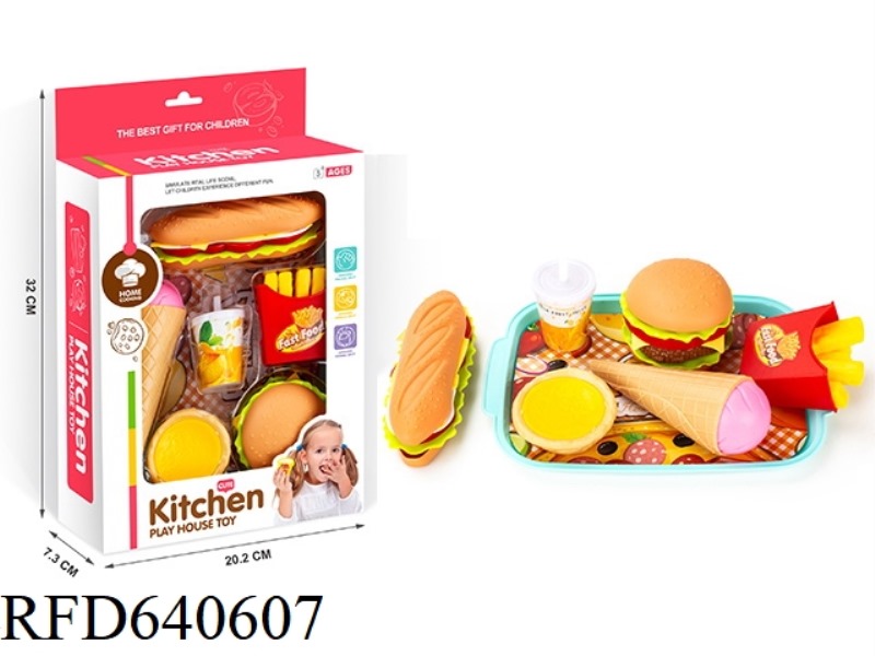 A SIMULATED BURGER CHIARA