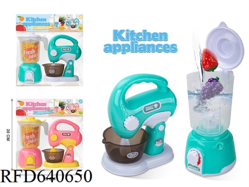 WINDING UP SIMULATION CHEF + JUICE MACHINE (CAN BE USED WITH WATER)