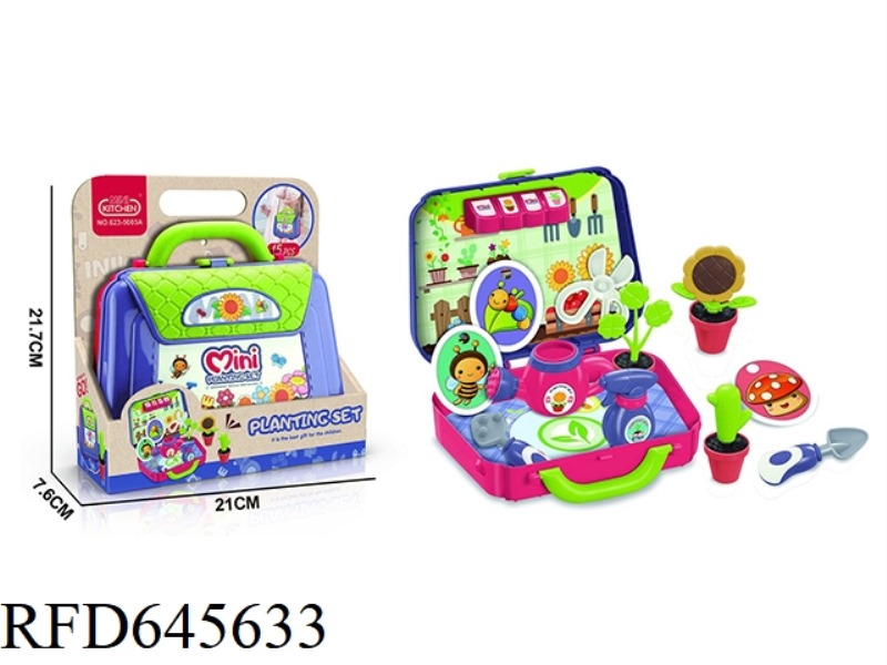 SMALL SATCHEL FLOWER PLANTING SET