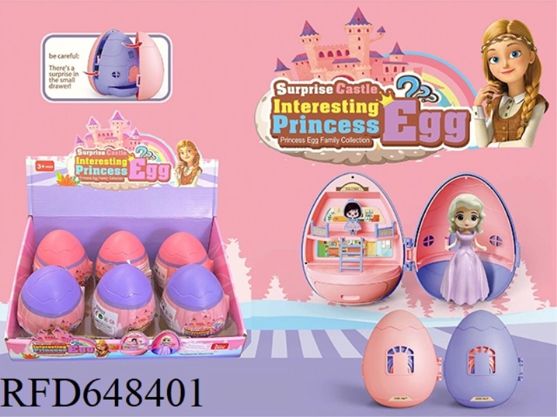 DIY HOUSE PRINCESS EGGS