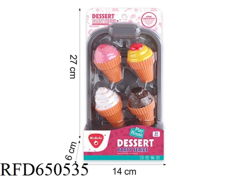 ICE CREAM TRAY SET