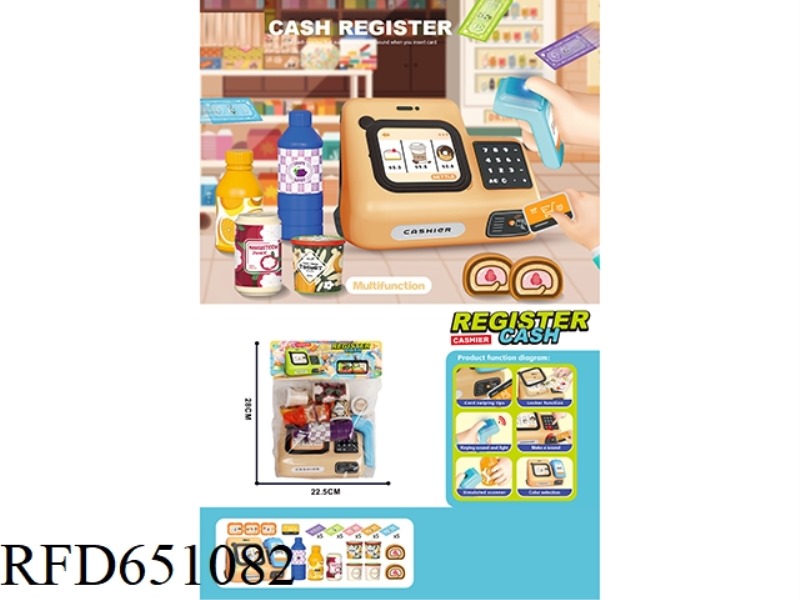 CASH REGISTER BEVERAGE SET