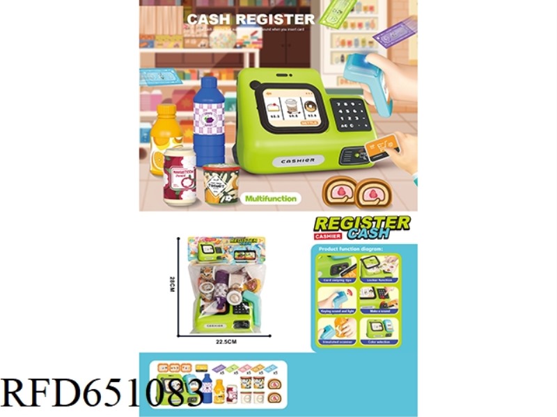 CASH REGISTER BEVERAGE SET