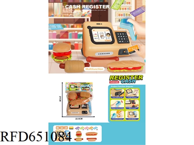 CASH REGISTER WESTERN FOOD SERIES SET