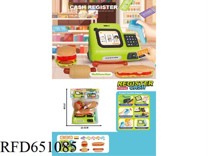CASH REGISTER WESTERN FOOD SERIES SET