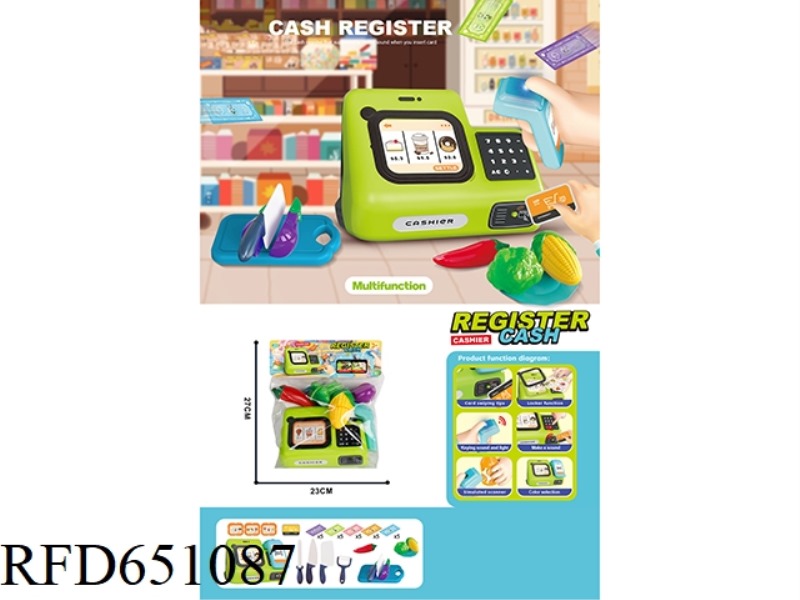 CASH REGISTER FRUIT AND VEGETABLE SERIES SET