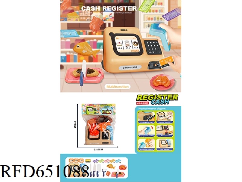 CASH REGISTER WESTERN FOOD SERIES SET