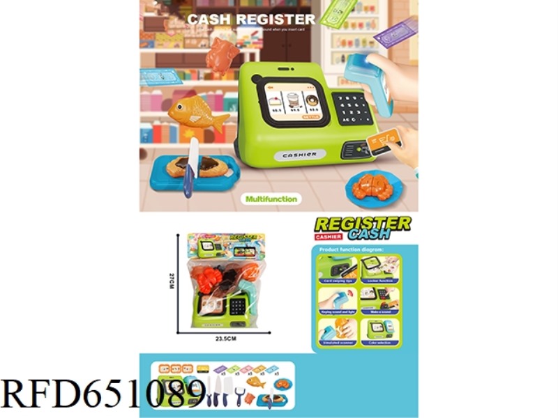 CASH REGISTER WESTERN FOOD SERIES SET