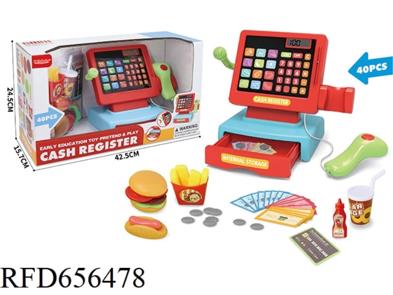 PLAY HOUSE + MULTI-FUNCTION CASH REGISTER