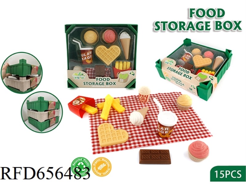 CAN BE STACKED HIGH STORAGE BOX DESSERT AND PICNIC BOX