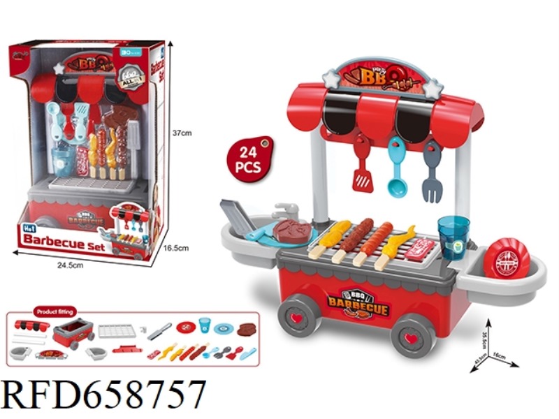 BARBECUE TRUCK /24PCS