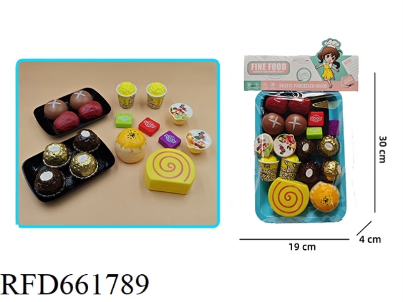 PLAY HOUSE CANDY AND DESSERT SET