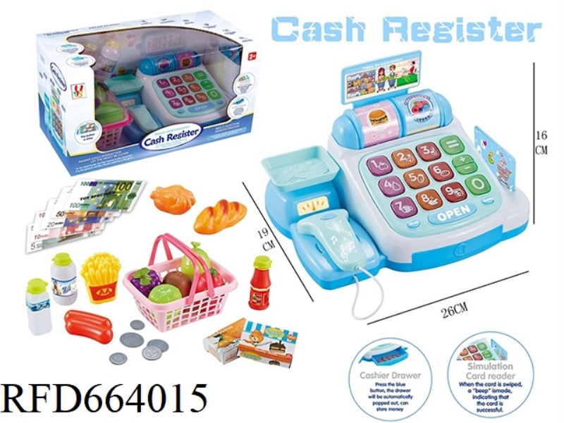 LIGHTS AND MUSIC TO LEARN THE CASH REGISTER