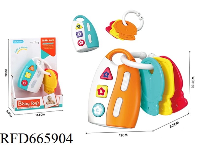 BABY TOY, LIGHT AND MUSIC ALARM TOY