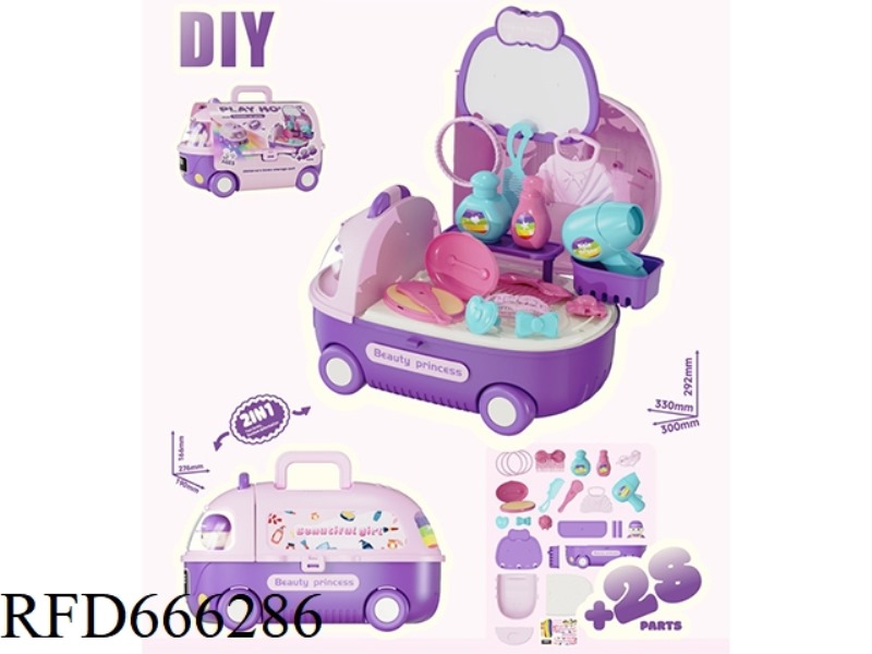 PLAY HOUSE, BEAUTY AND CAR