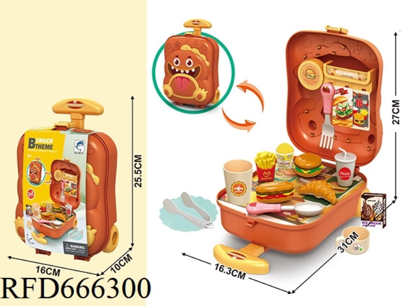HAMBURGER TROLLEY CASE