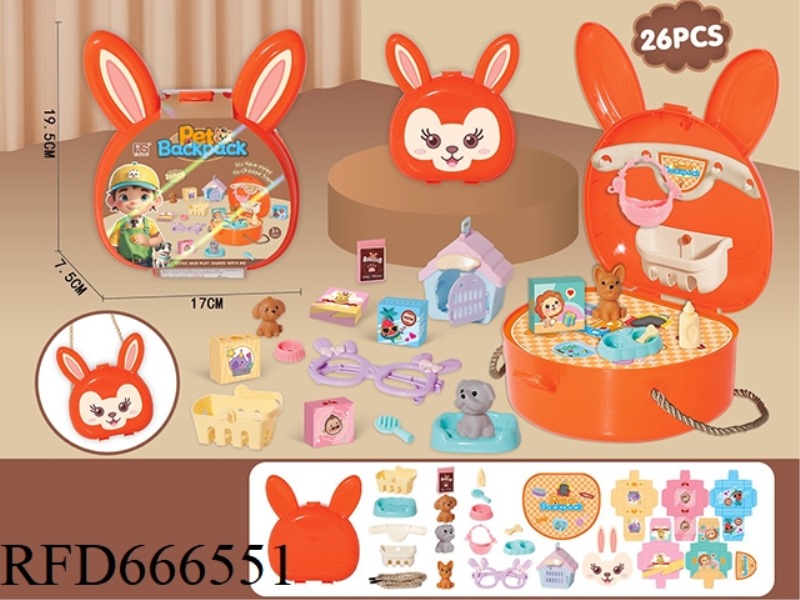 RABBIT PET BACKPACK