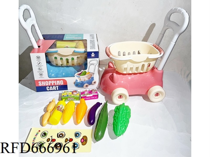 VEGETABLE SHOPPING CART