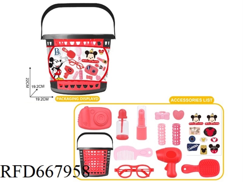 MICKEY MAKEUP HAND BASKET