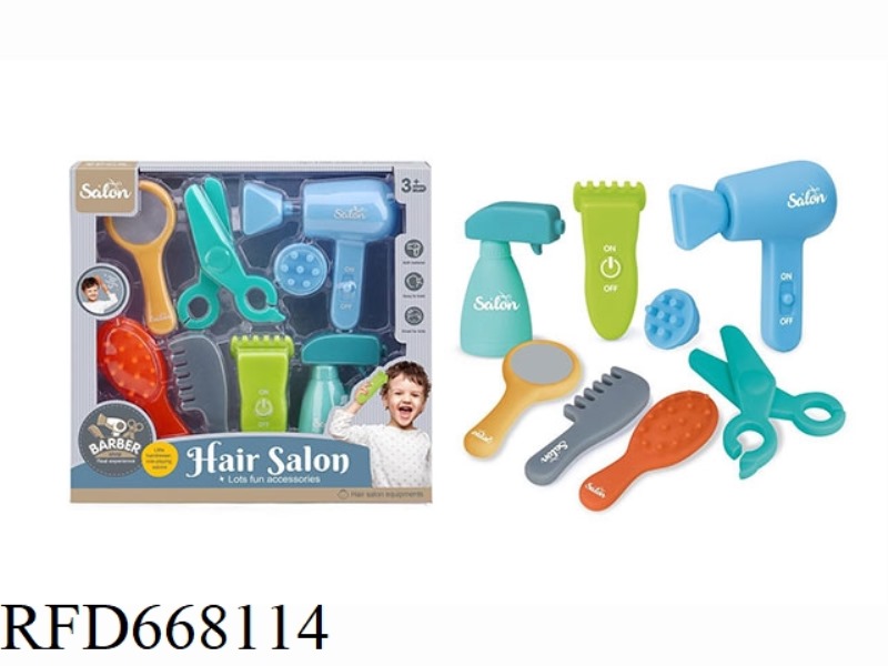 SOFT RUBBER HOUSE BOY HAIRCUT SET