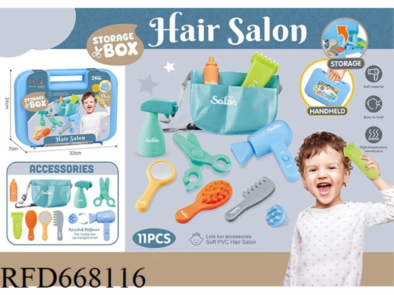 SOFT RUBBER HOUSE BOY HAIRCUT SET
