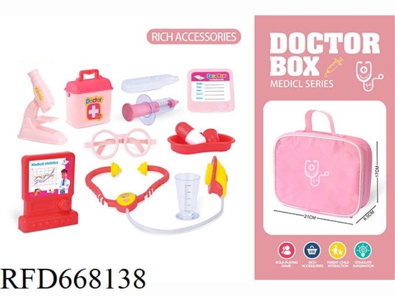 GIRL'S MEDICAL EQUIPMENT HANDBAG (400D ENVIRONMENTALLY FRIENDLY CLOTH)