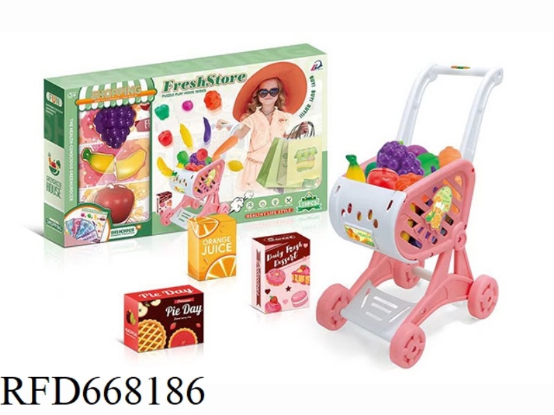 FRUIT AND VEGETABLE SHOPPING CART