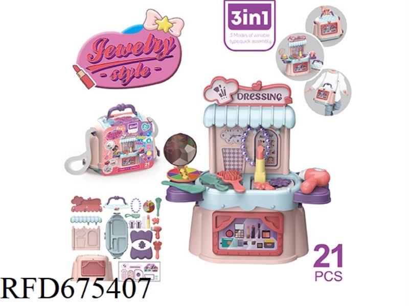 HOUSE PLAY, MAKEUP, HANDBAGS, TOYS